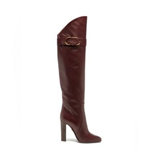 Dolce & Gabbana Over-the-knee Leather Boots 40/EU/IT